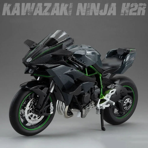 1:12 S100RR Kawasaki Ninja H2R Motorcycles Models Cars Toys Alloy