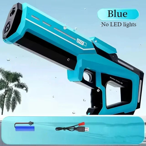 Pulse electric continuous water gun for children, high-pressure