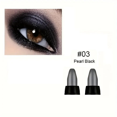 16 Colors Pearlescent Eyeliner, Color Glitter Waterproof Long-Lasting