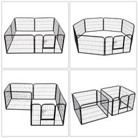 👉 Livy’s Freedom Play Yard 🐶🏡 8-Panel Heavy Duty Outdoor Pet Playpen
