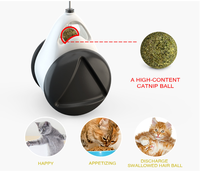 👉 Livy’s Endless Play Tumbler 🐱🎯 Interactive Balance Toy for Cats (Copy)