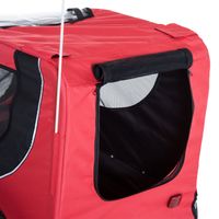 Livy’s Adventure Ride Trailer 🚲🐶 Foldable Pet Bike Carrier for Dogs & Cats