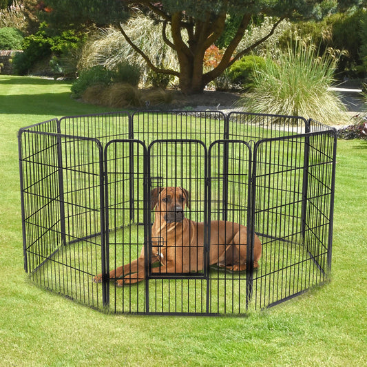 👉 Livy’s Freedom Play Yard 🐶🏡 8-Panel Heavy Duty Outdoor Pet Playpen