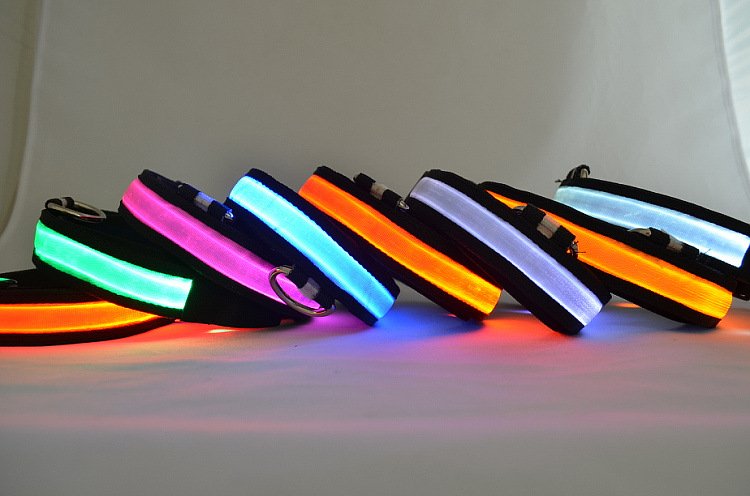 👉 Livy’s Night Glow Safety Collar 🌙🐶 LED Light-Up Collar for Dogs