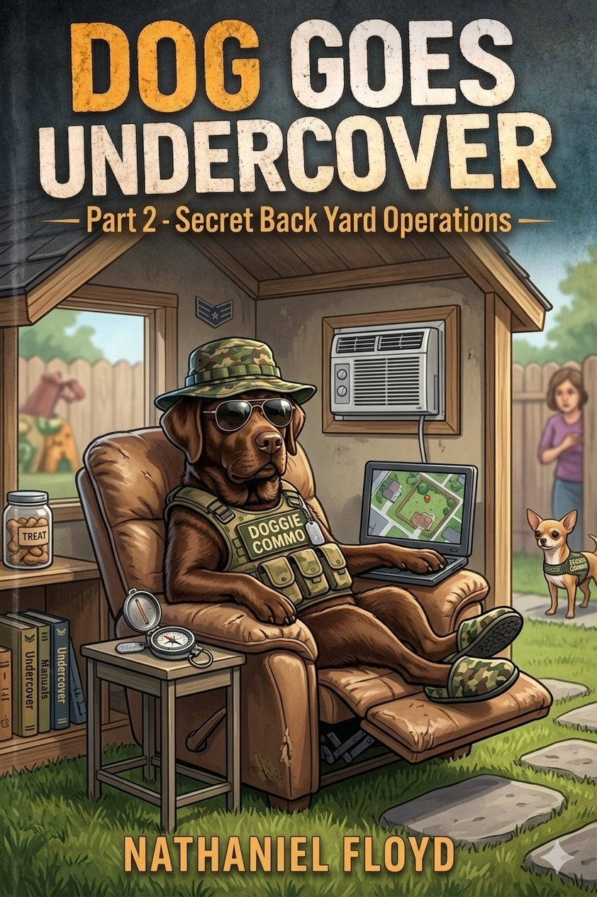 Dog Goes Under Cover: Part 2 - Secret Back Yard Operations