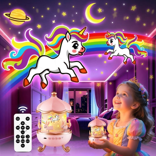 Princess Dream Carousel Night Light