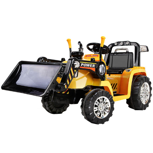 Rigo Kids Electric Ride On Car Bulldozer Digger Loader Remote 6V