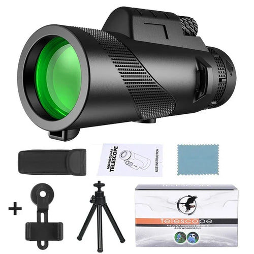 Portable Zoom HD 5000M Telescope Folding Long Distance Mini Powerful