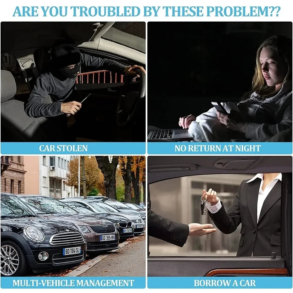 Micro Magnetic GPS Tracker, Vehicle Motorcycle Real-time Anti-theft