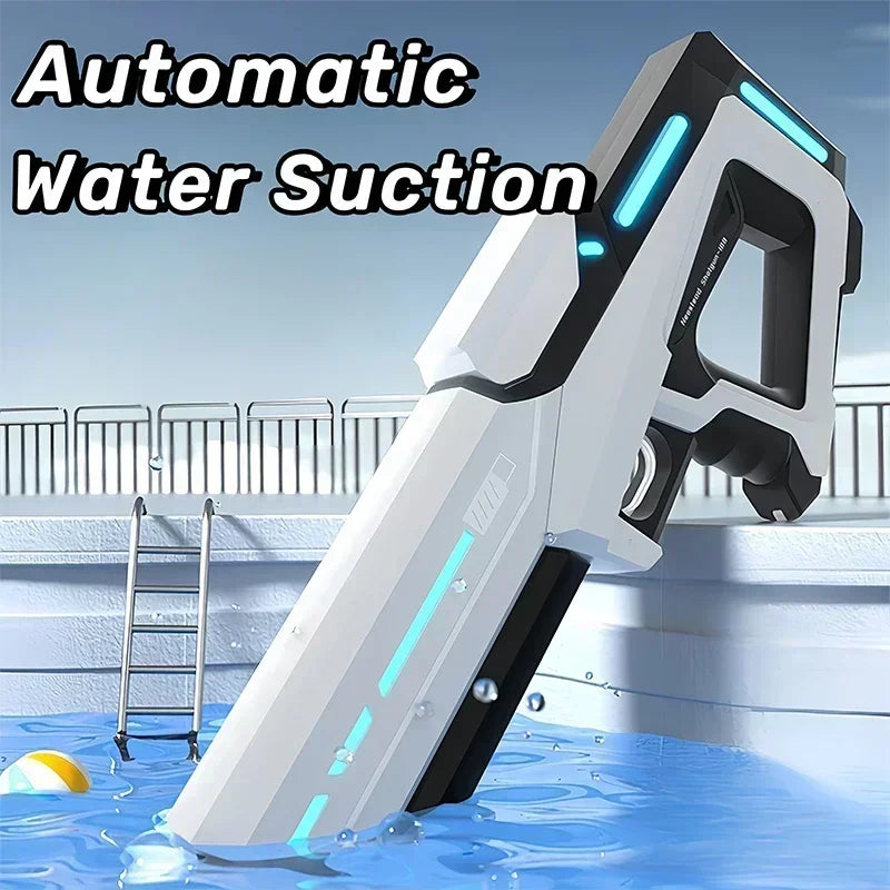 Pulse electric continuous water gun for children, high-pressure