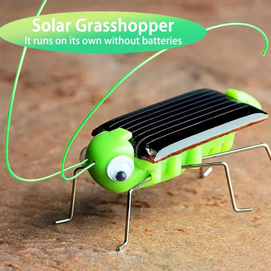 Solar Grasshopper Toy Puzzle Children Selected Gift Simulation Insect