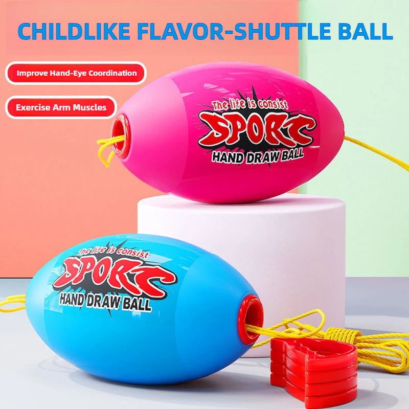 Children Arm Strength Training Equipment Pulling Balls, Elastic