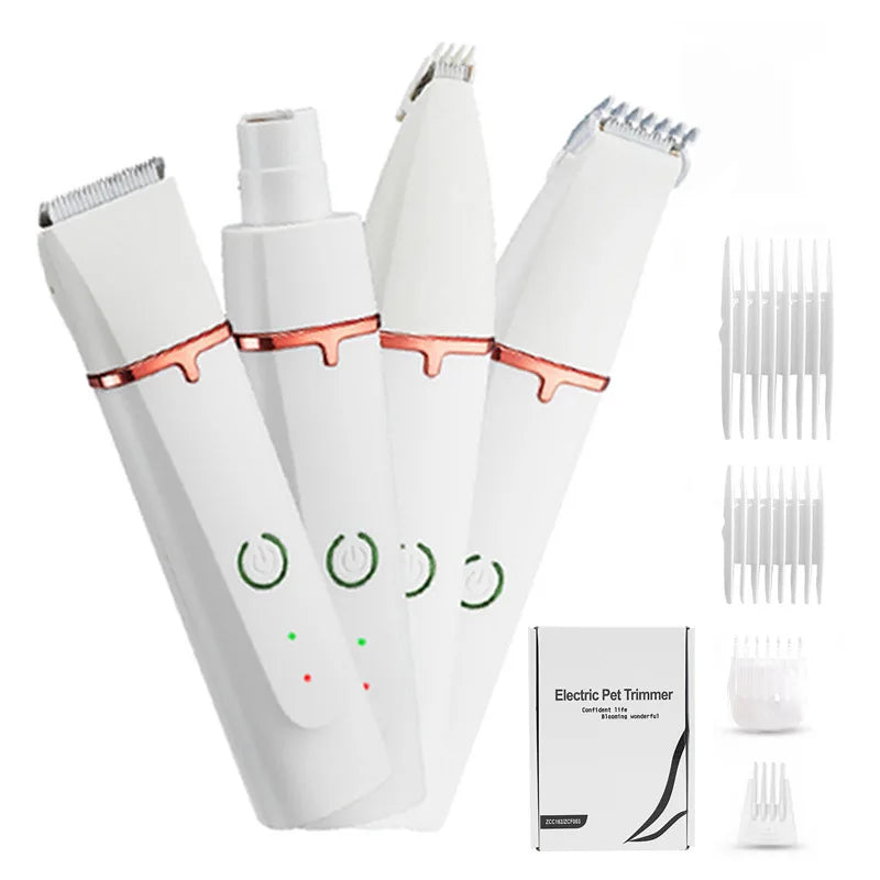 4in1 Cat Dog Nail Cutter Dog Hair Cutting Machine Professional  Pet