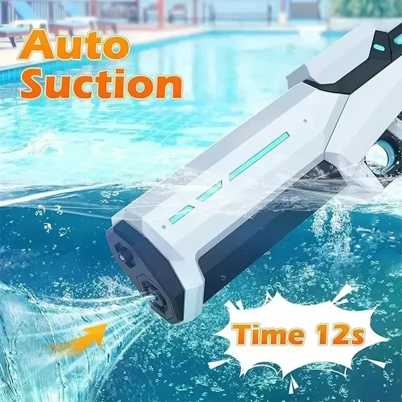 Pulse electric continuous water gun for children, high-pressure