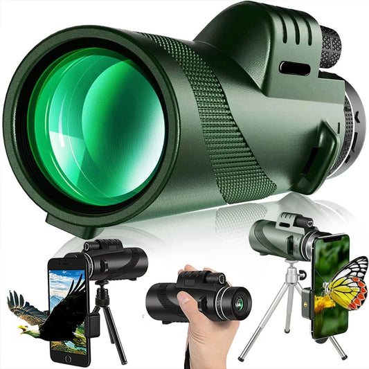Portable Zoom HD 5000M Telescope Folding Long Distance Mini Powerful