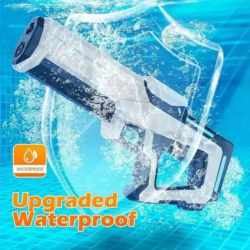 Pulse electric continuous water gun for children, high-pressure
