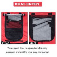 Livy’s Adventure Ride Trailer 🚲🐶 Foldable Pet Bike Carrier for Dogs & Cats