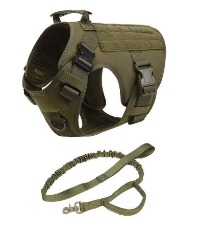 👉 Livy’s Control & Comfort Harness 🐶🛡️ Tactical Dog Harness & Leash Set