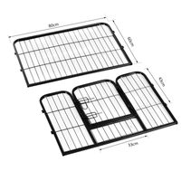 👉 Livy’s Freedom Play Yard 🐶🏡 8-Panel Heavy Duty Outdoor Pet Playpen