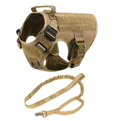 👉 Livy’s Control & Comfort Harness 🐶🛡️ Tactical Dog Harness & Leash Set