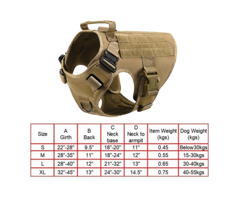 👉 Livy’s Control & Comfort Harness 🐶🛡️ Tactical Dog Harness & Leash Set
