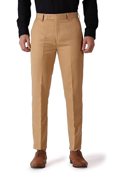Men's Casual Trousers for Men Slim Fit Formal Trousers for Men