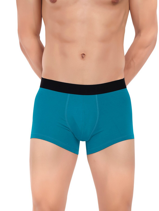 Men Comfortable & slim solid underwear (Size-34inches) (Color-SEA